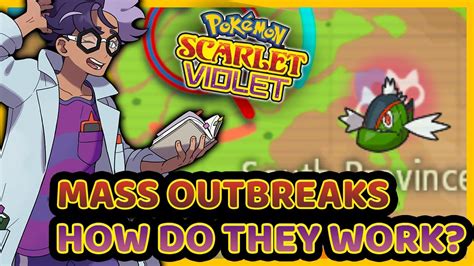 Of course,. . Pokemon scarlet and violet mass outbreaks